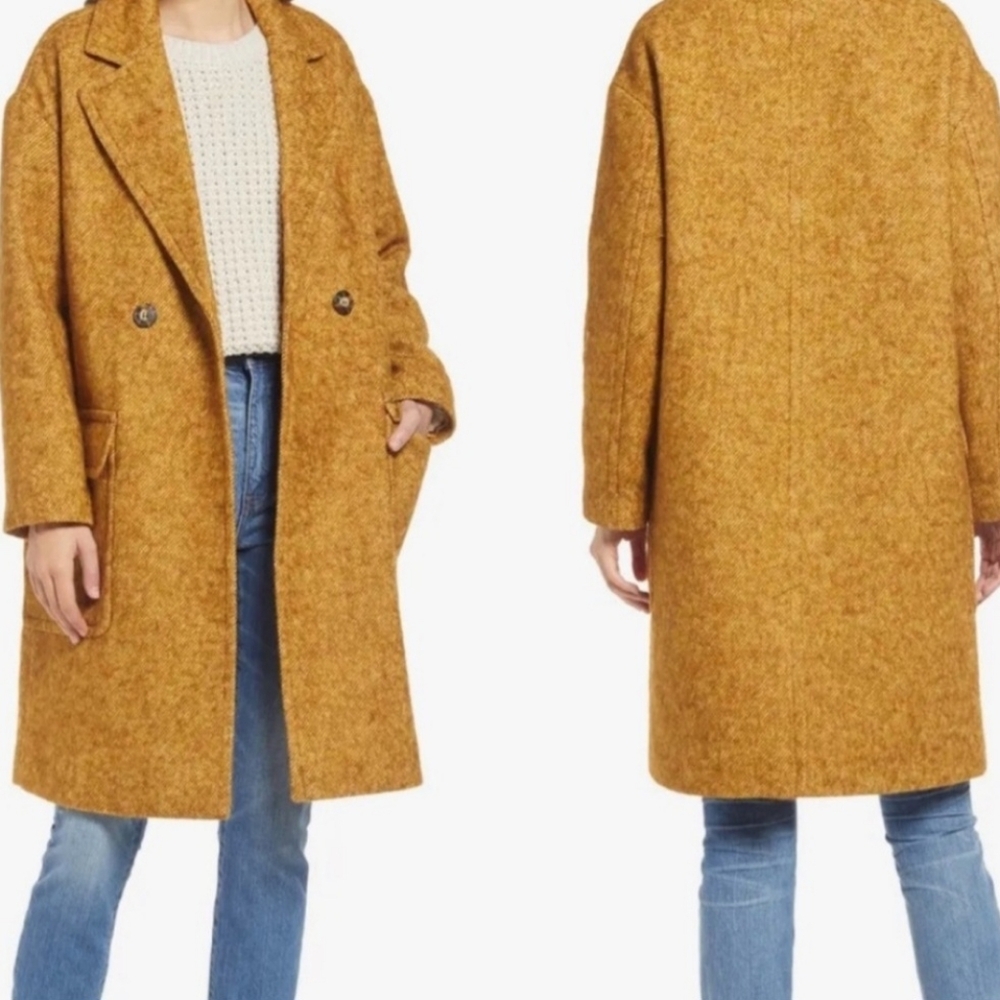 Madewell Averdon Boucle Coat XXS